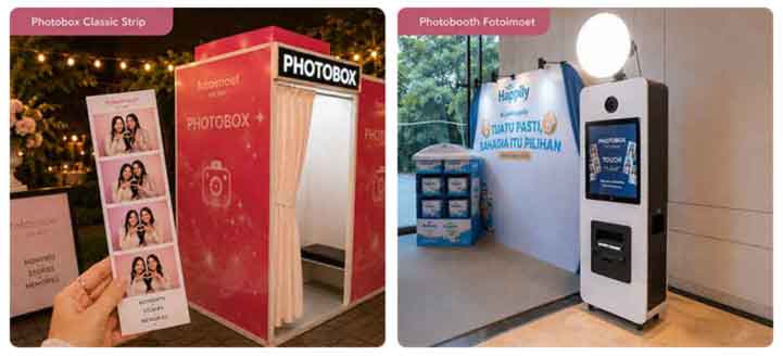 Pilihan photobooth fotoimoet untuk acara