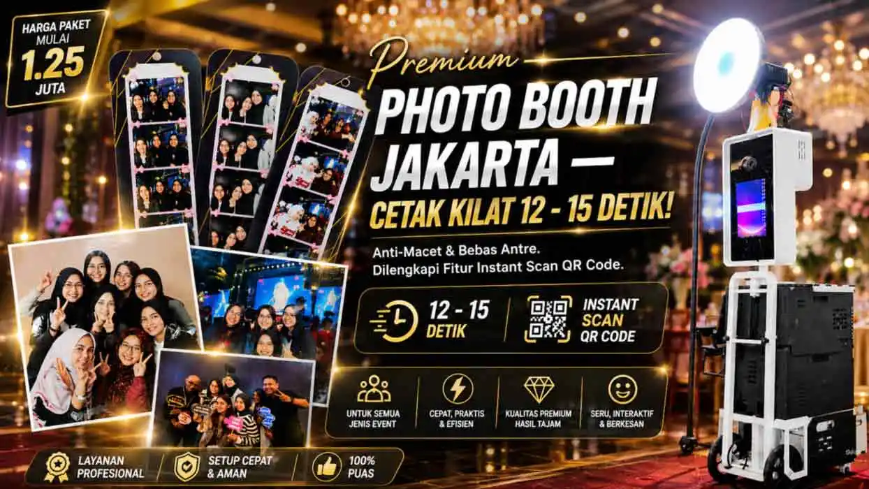 Fotoimoet Photo Booth Jakarta Premium dan Cetak Kilat