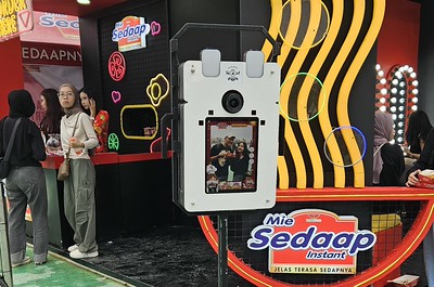 Geger di Pestipalin 2025 Bandung! Booth Mie Sedaap & Floridina Diserbu Gara-Gara Photobooth!